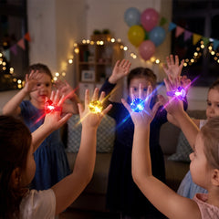 Multi-Colored LED Diamond Light-Up Rings