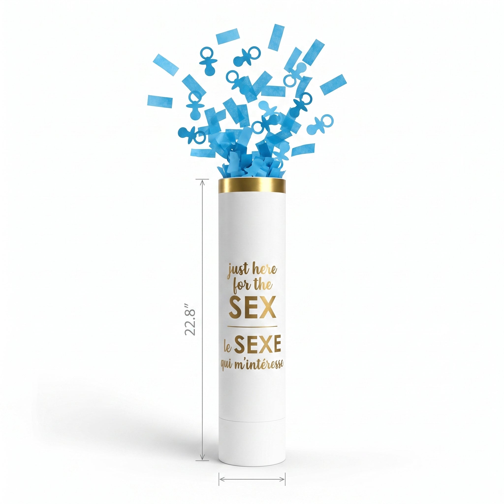 Baby Shower Gender Reveal Confetti Popper