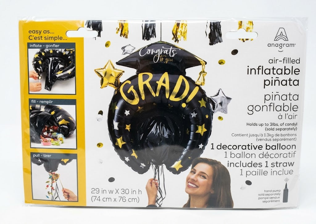 Graduation Balloon Piñata Air Walker - 29" x 30"