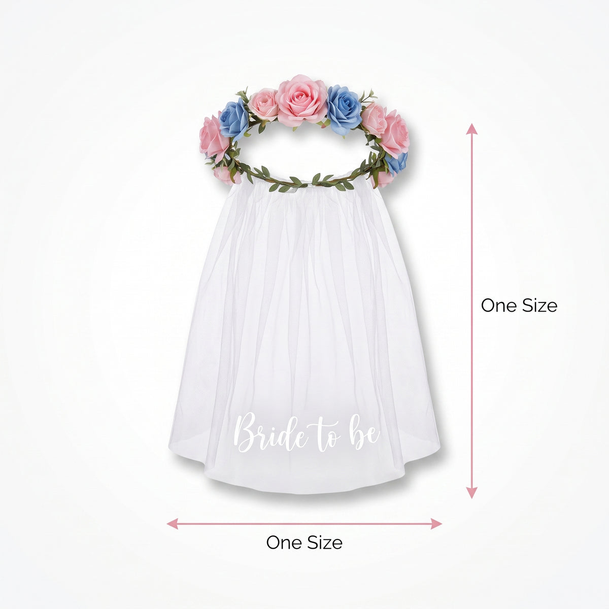 Ginger Ray Bride-to-Be Headband with Veil