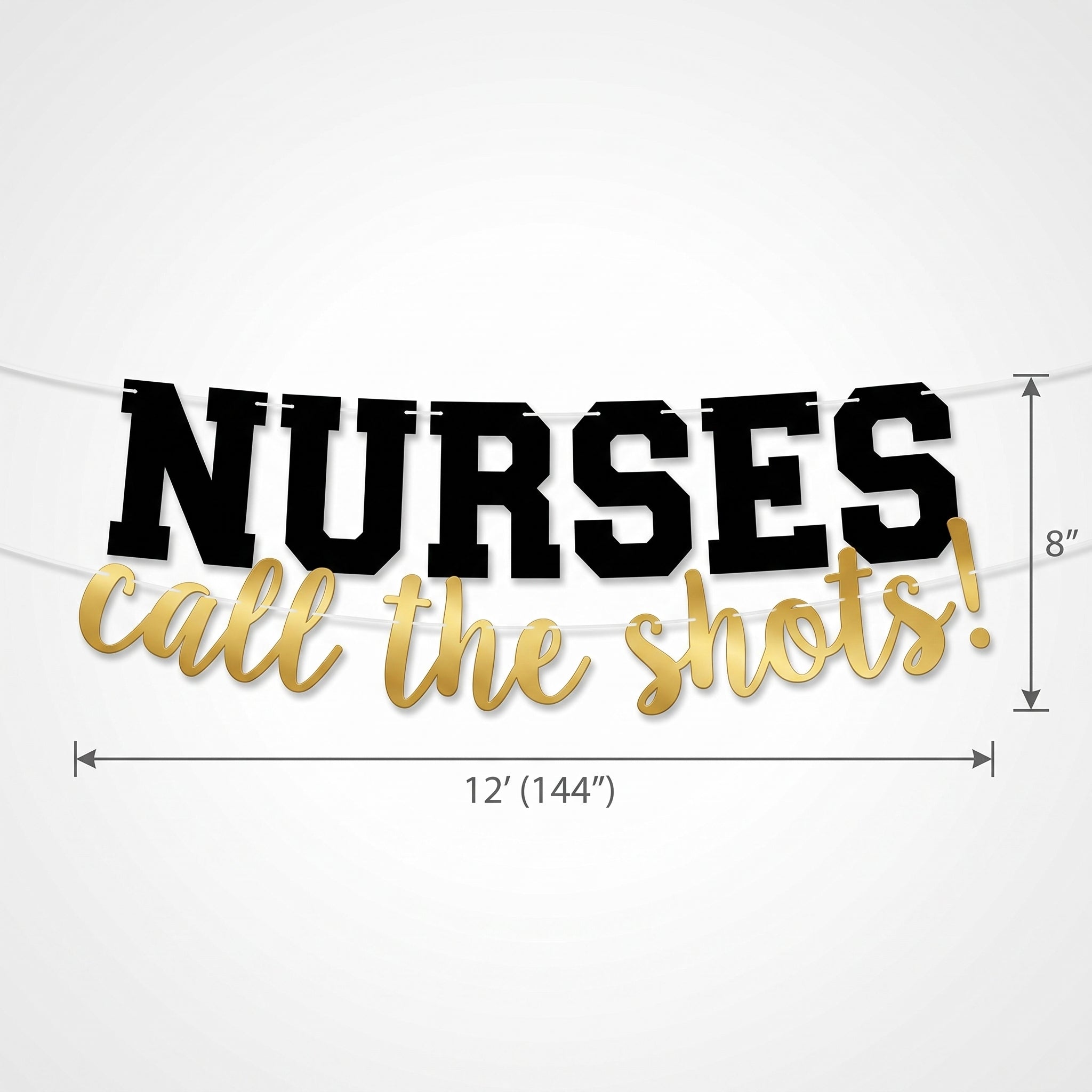 Graduation Letter Banner - Medium Size
