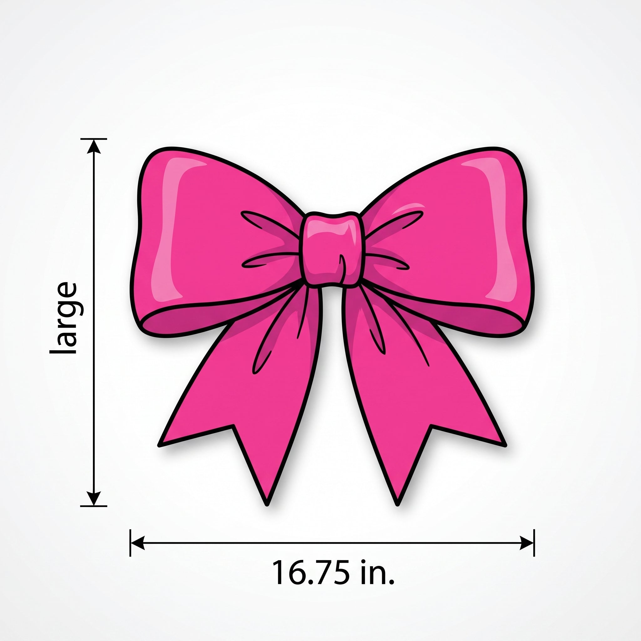 LOL Surprise! 4-Eva Giant Foil Bow Decorations, 16.75-inch, 8-Pack