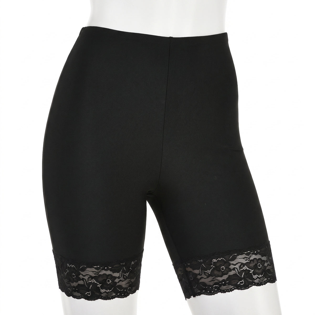 Halloween Lace-Trimmed Bike Shorts - L/XL