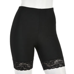 Halloween Lace-Trimmed Bike Shorts - L/XL