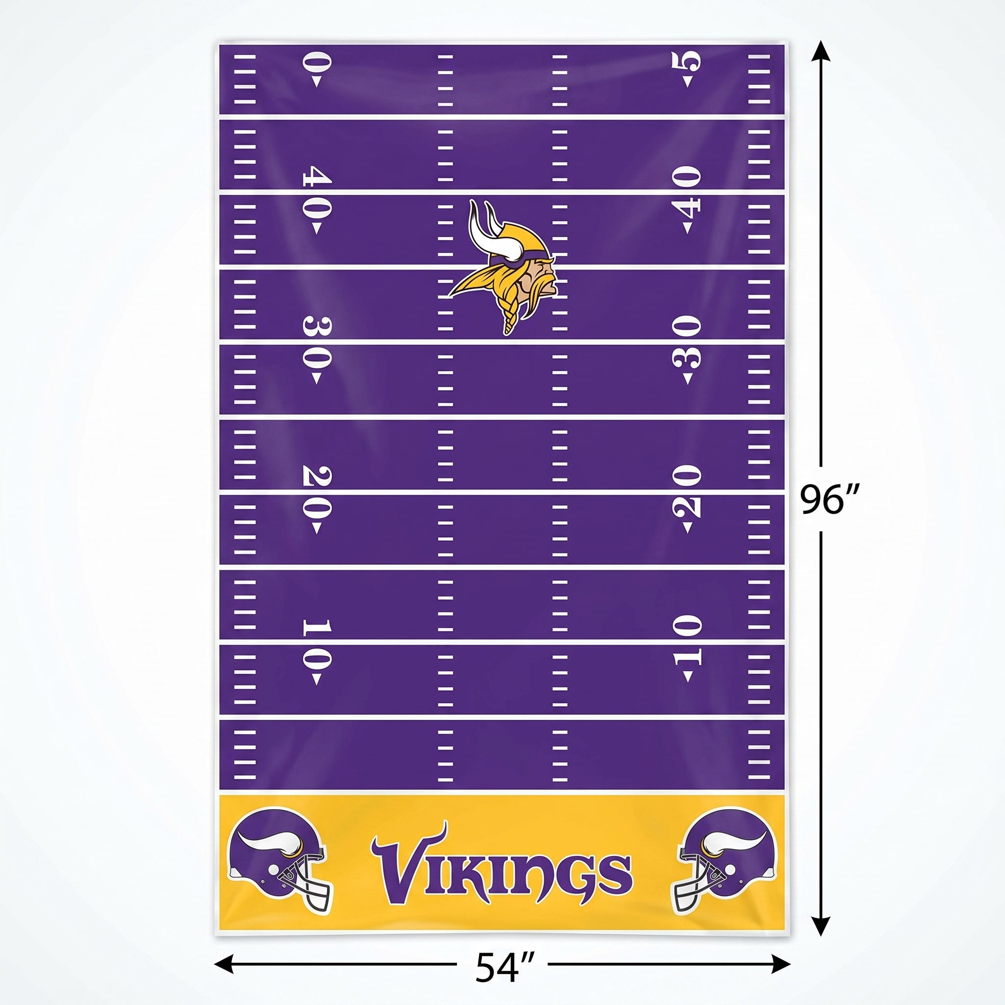 Minnesota Vikings NFL Plastic Table Cover