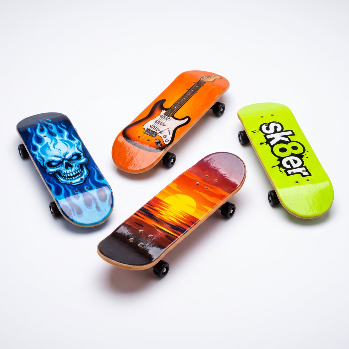 Mega Pack Mini Finger Skateboards - 30-Piece Party Favors