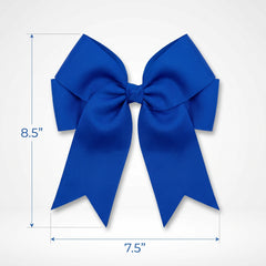 Royal Blue Oversized Bow Tie Headband