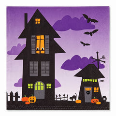 Spooksville Halloween Beverage Napkins - 5 In. X 5 In.