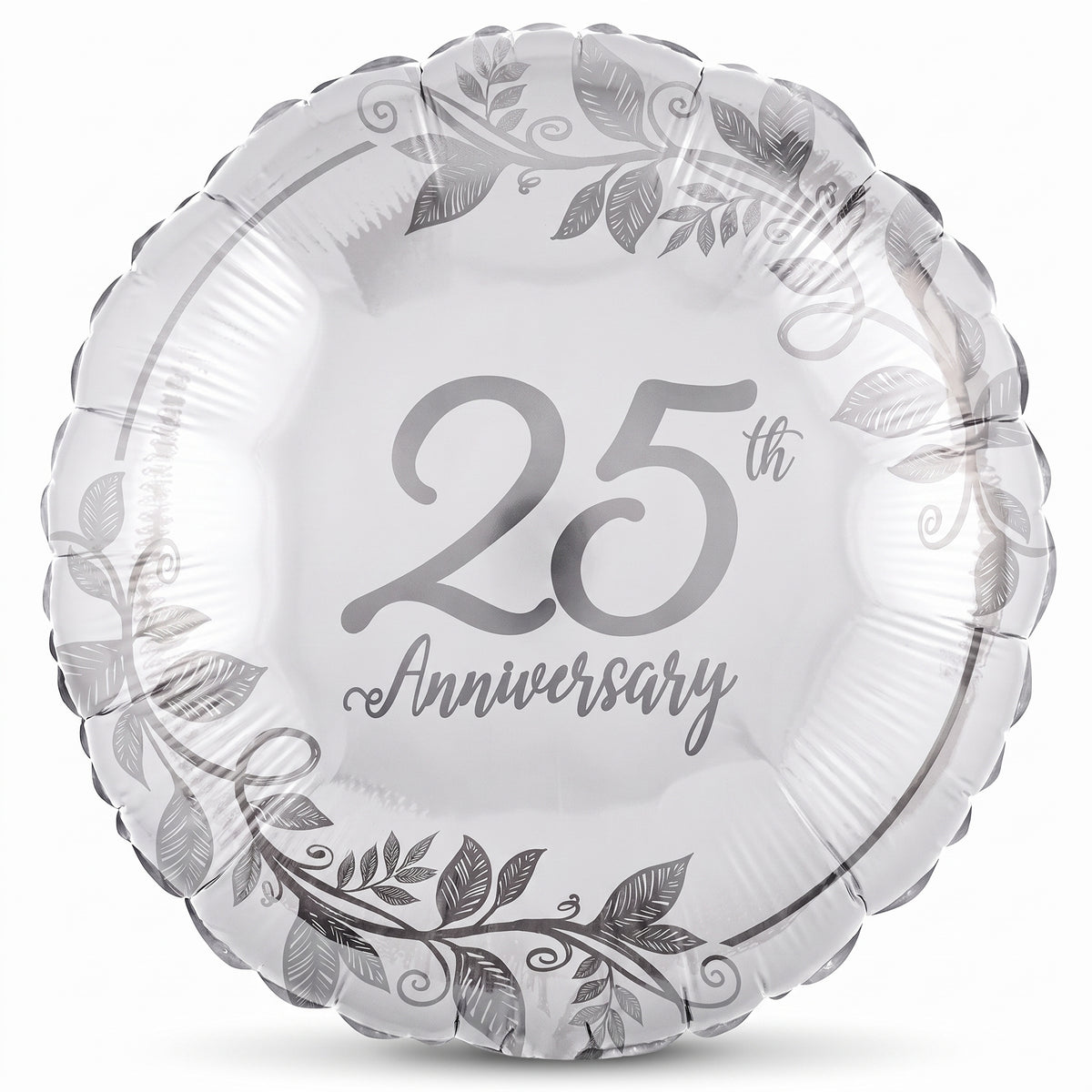 Elegant 25th Anniversary Foil Balloon