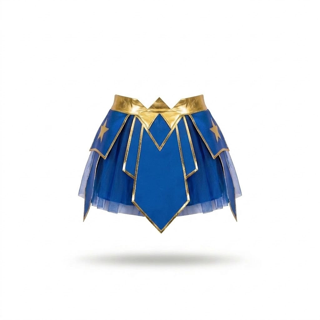 Adult Wonder Woman Halloween Tutu Skirt