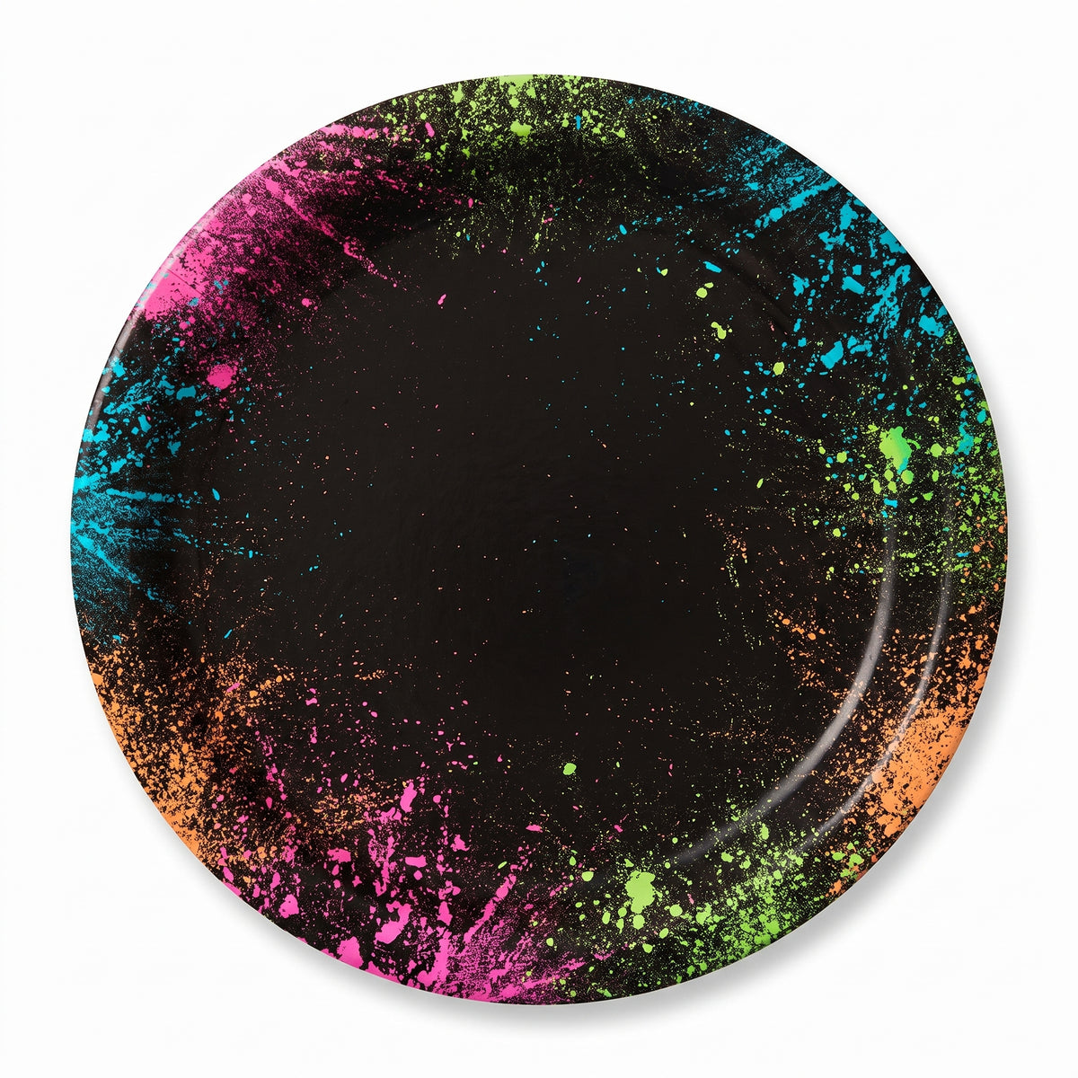 Iridescent Glow 7-Inch Party Plates