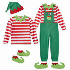 Children's Unisex Elf Costume - Festive Holiday Attire