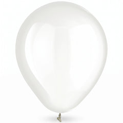Bulk Clear Latex Balloons - 12 Inch | 100 Count