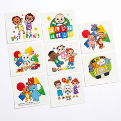 CoComelon "Play Time" Temporary Tattoos - 8 Pack