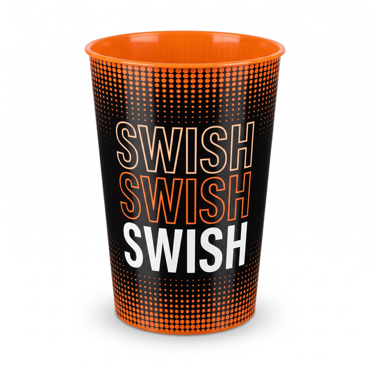 "Swish" Basketball Themed Plastic Favor Cup - 16 oz