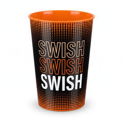 "Swish" Basketball Themed Plastic Favor Cup - 16 oz
