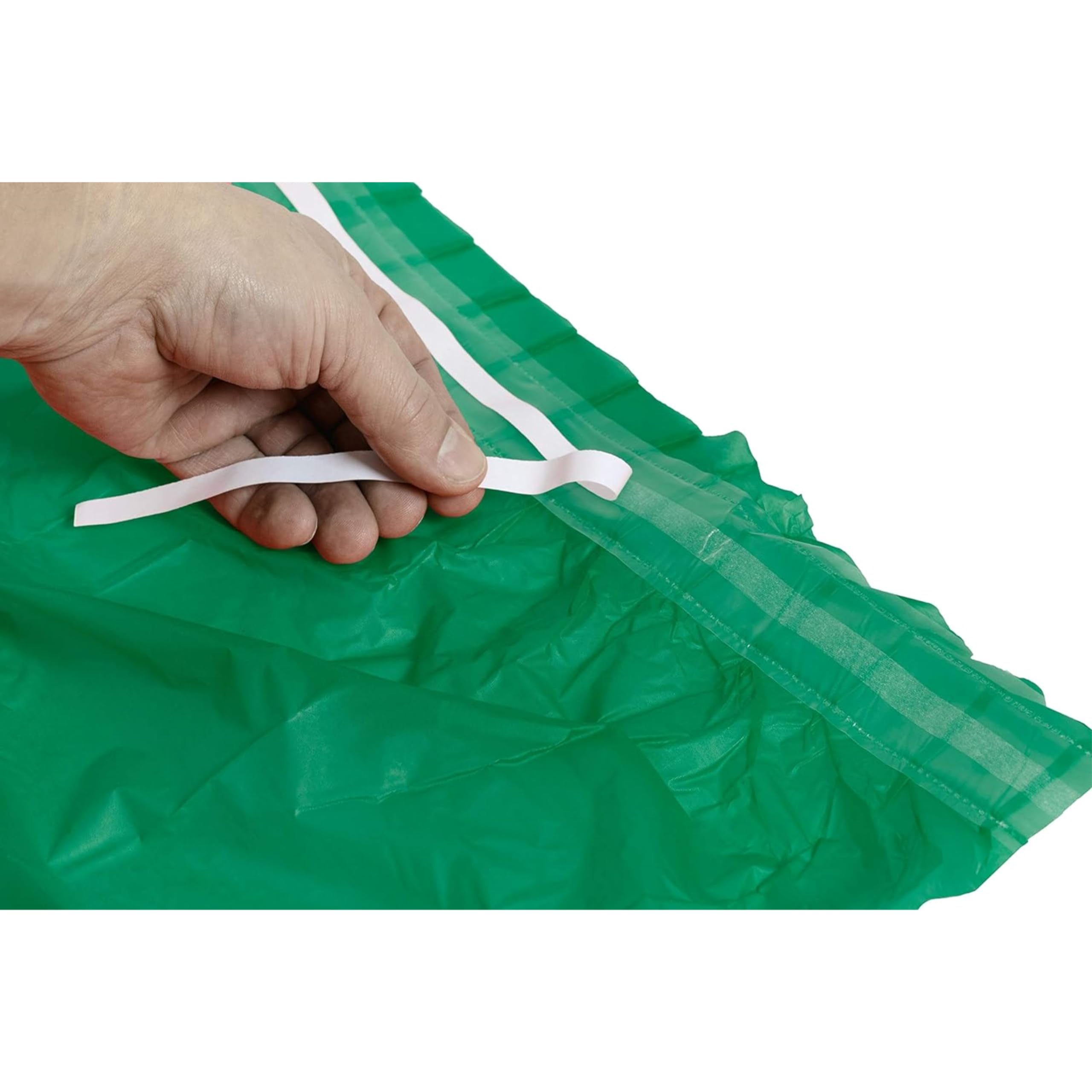 Emerald Green Plastic Table Skirt