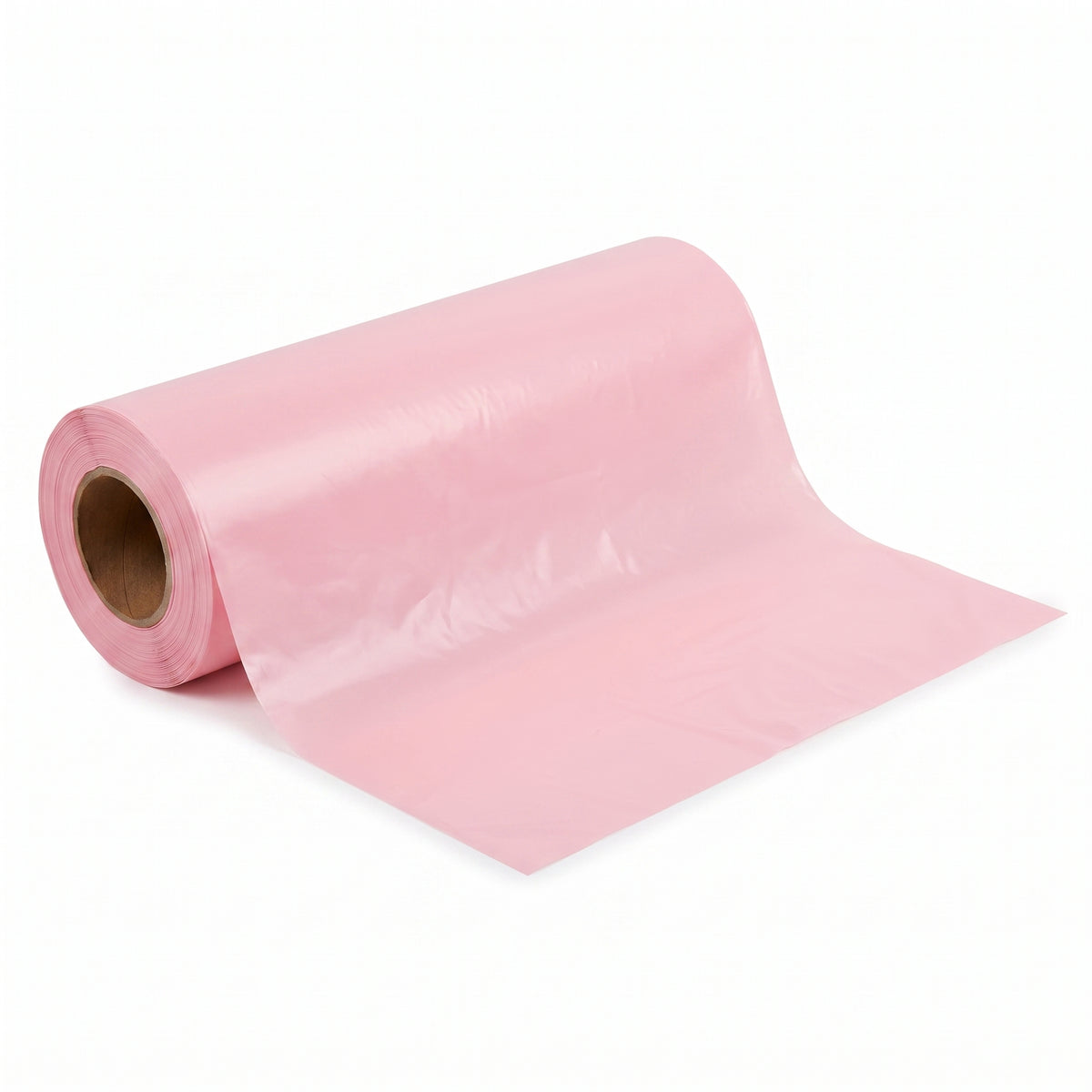 New Pink Plastic Table Cover Roll - 40" x 100'
