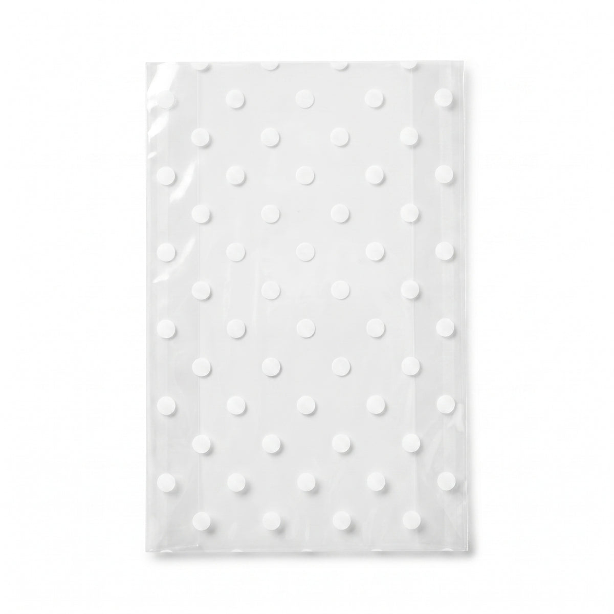 Polka Dot Wedding Favor Treat Bags with Bows - 12 Pack