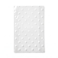 Polka Dot Wedding Favor Treat Bags with Bows - 12 Pack
