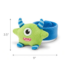 Green Monster Plush Slap Bracelet