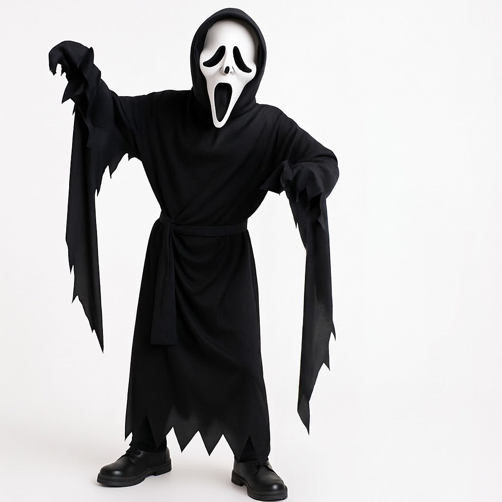 Boys' Ghost Face Halloween Costume