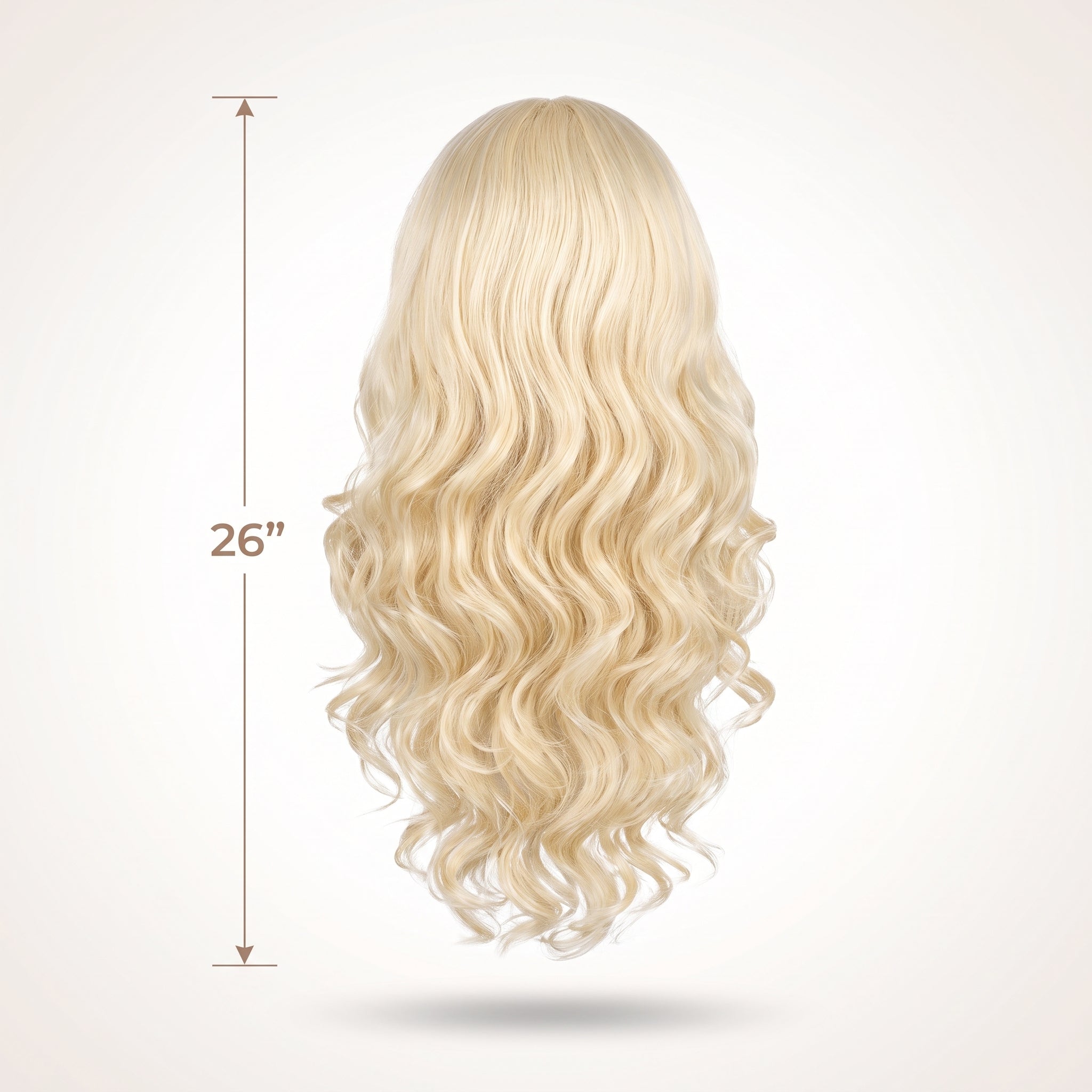 Long Blonde Curly Wig - Perfect for Halloween