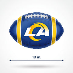 LA Football Team Mylar Balloon - 18" Foil Standard
