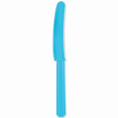 Caribbean Blue Economy Plastic Knives - 7.5 in.