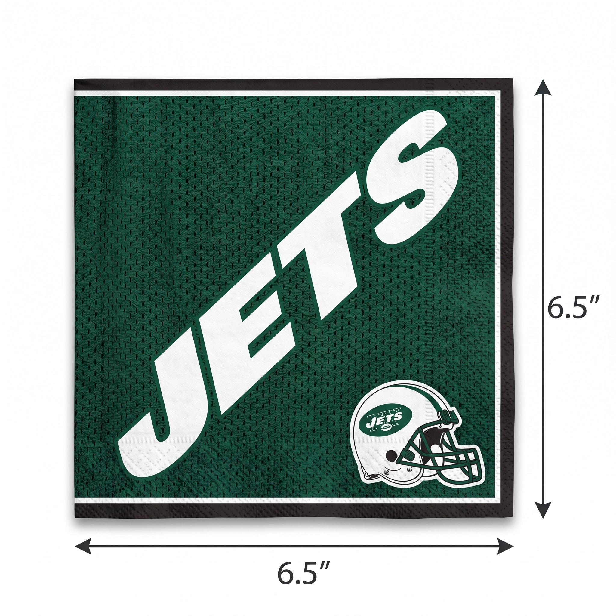 New York Jets NFL Lunch Napkins - 6.5 In. x 6.5 In.