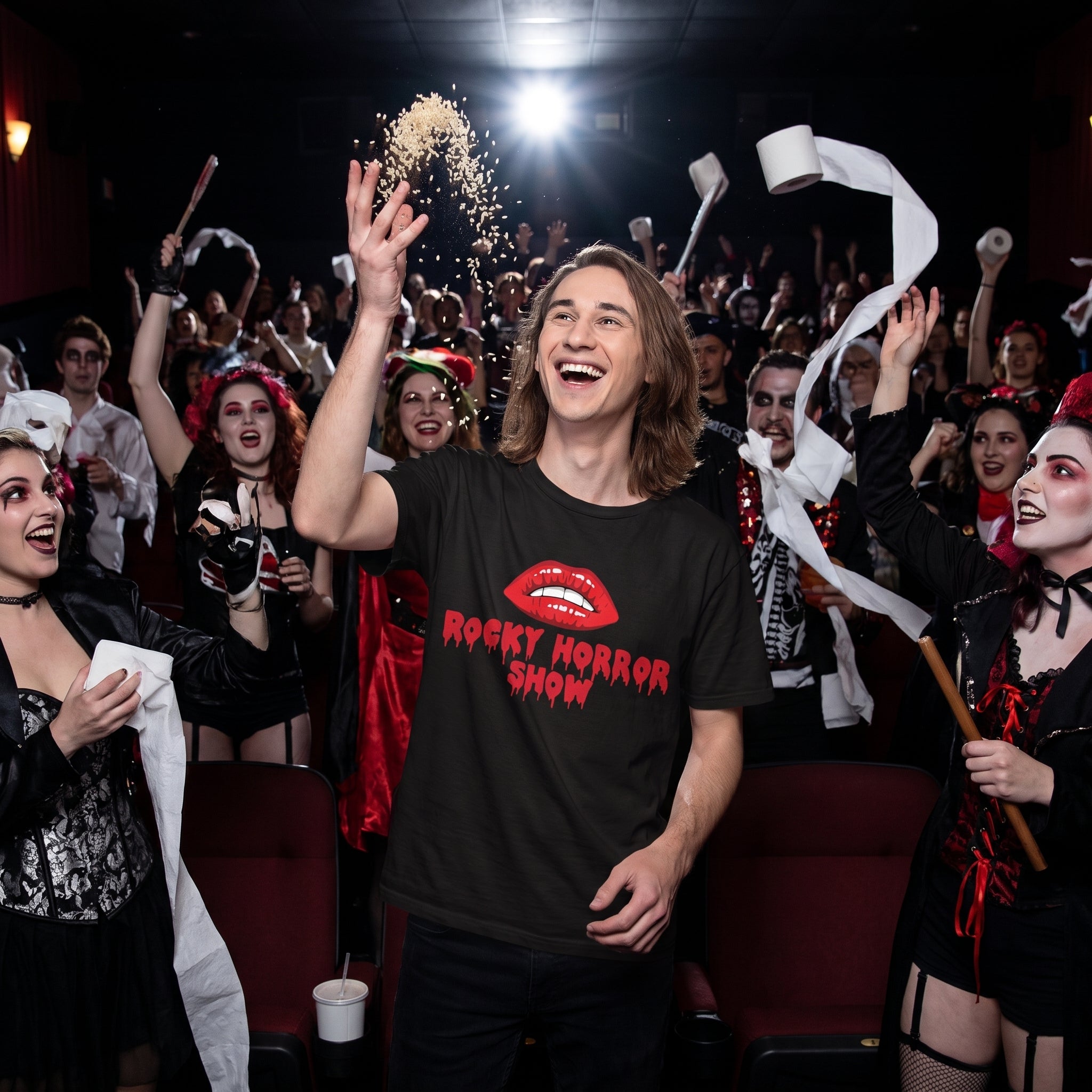 Rocky Horror Show Halloween T-Shirt (Adult L/XL)