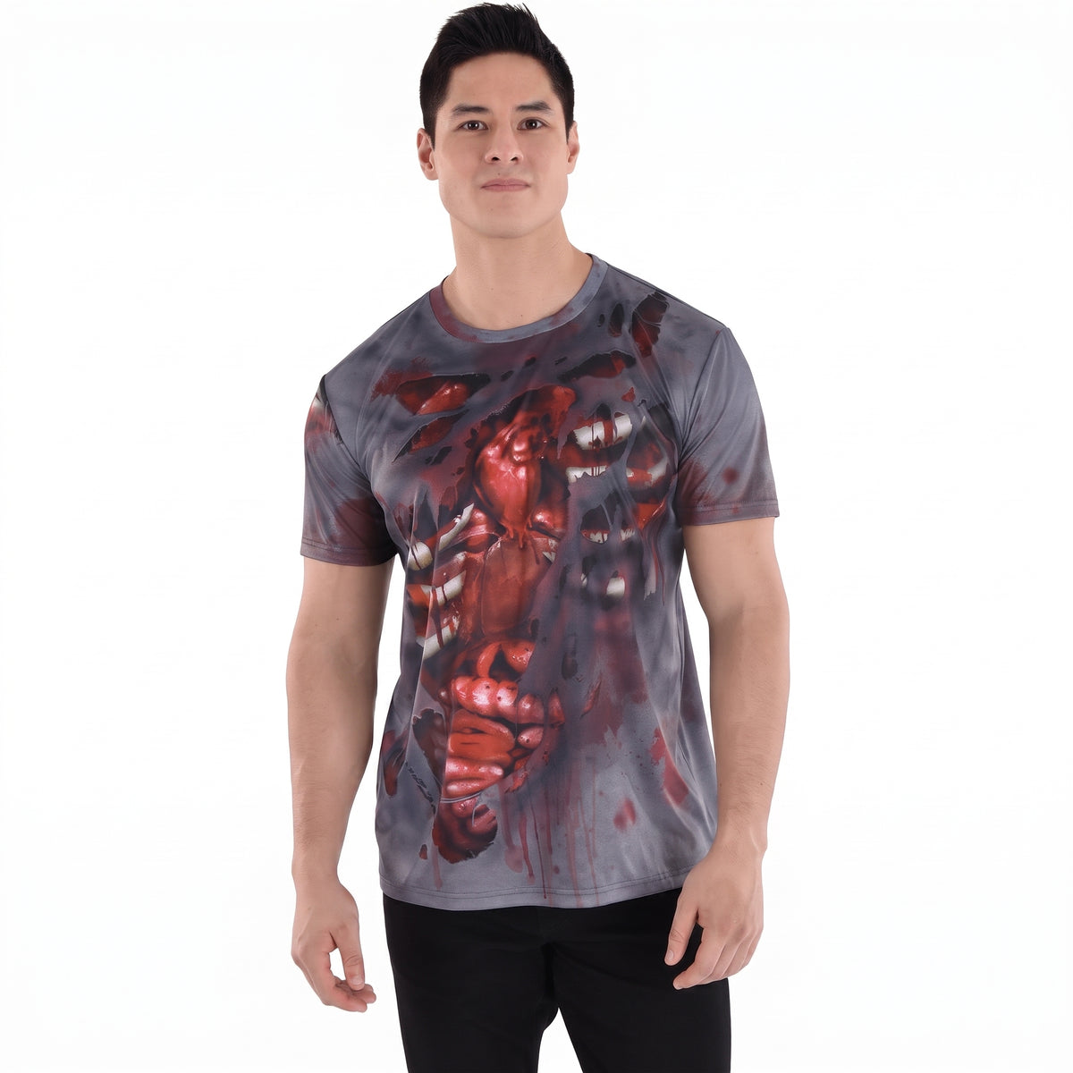 Men's Halloween Guts Anatomy T-Shirt - S/M