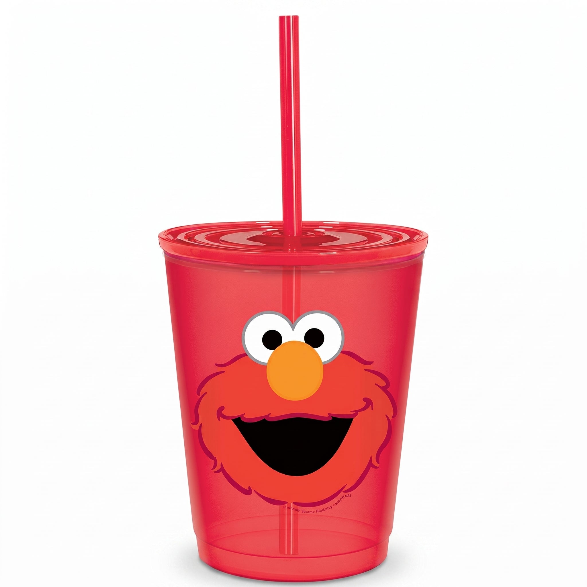 Sesame Street Elmo Sippy Cup with Straw - 9 oz, Red