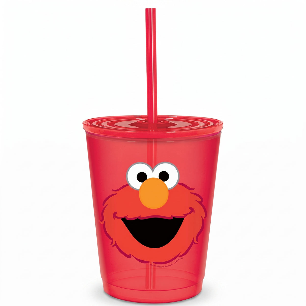Sesame Street Elmo Sippy Cup with Straw - 9 oz, Red