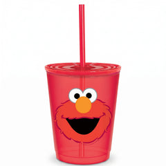Sesame Street Elmo Sippy Cup with Straw - 9 oz, Red