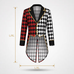 Vintage Circus Harlequin Jacket - Men's L/XL