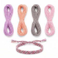 DIY Friendship Bracelet Kit - 12-Pack Craft Favor Set