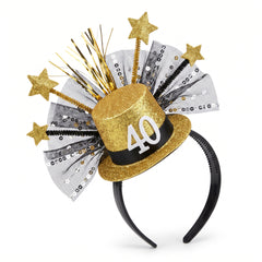 Regal 40th Birthday Celebration Fascinator