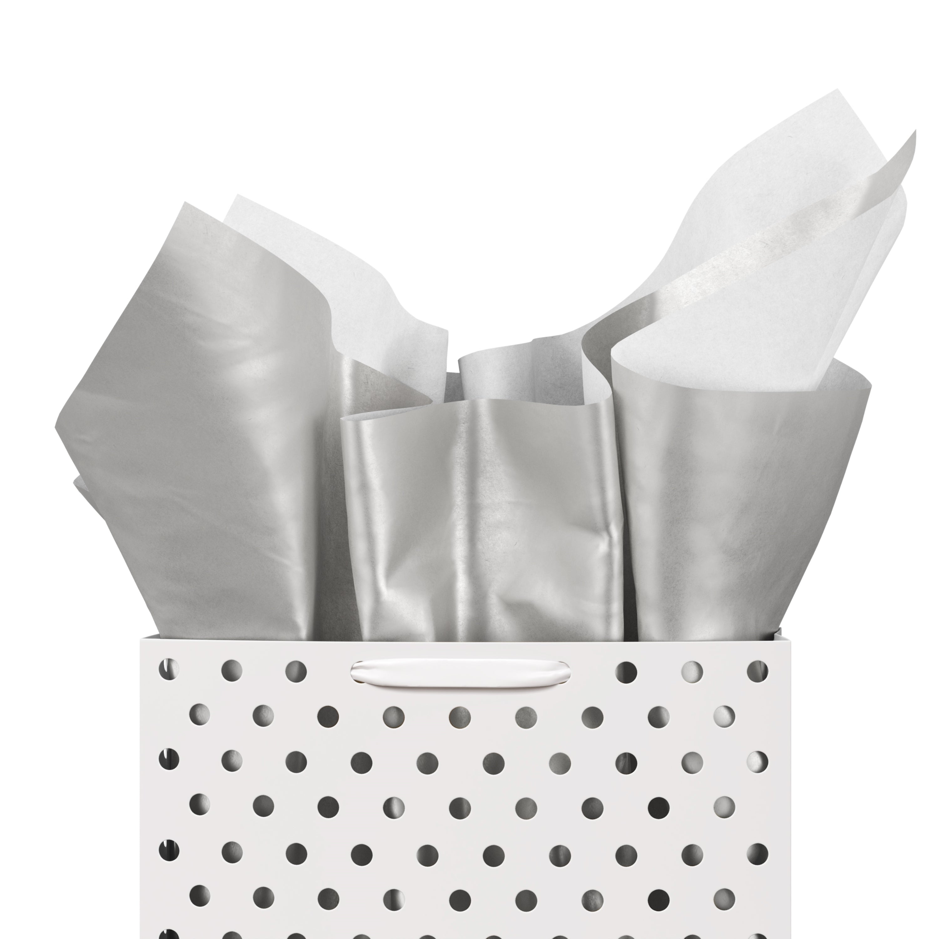 Silver Tissue Paper 15 In. x 20 In. | 120 Sheets