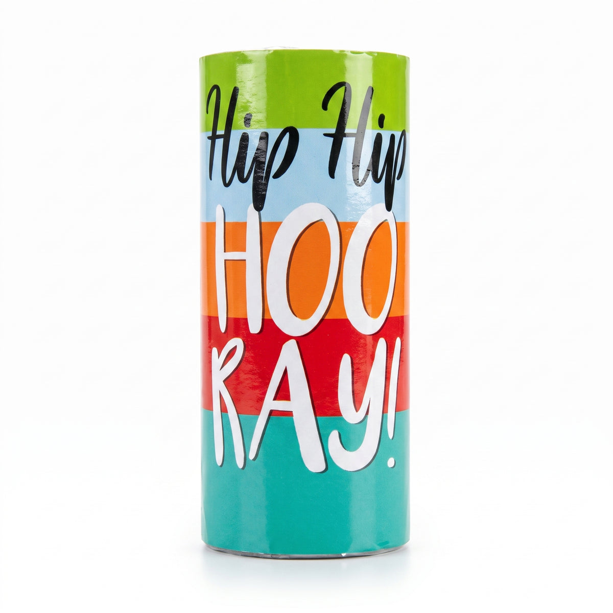 "Hip Hip Hooray" Confetti Party Poppers