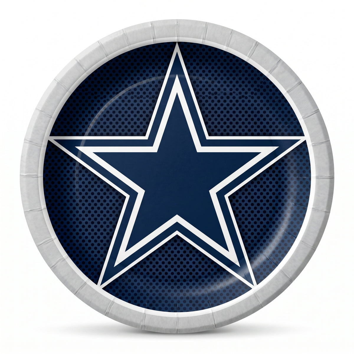 Dallas Cowboys 9" Round Paper Plates