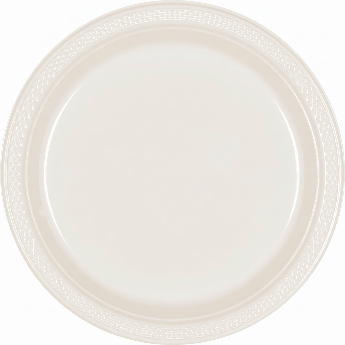 White Plastic Dessert Plates - 7 In. | 20 Count