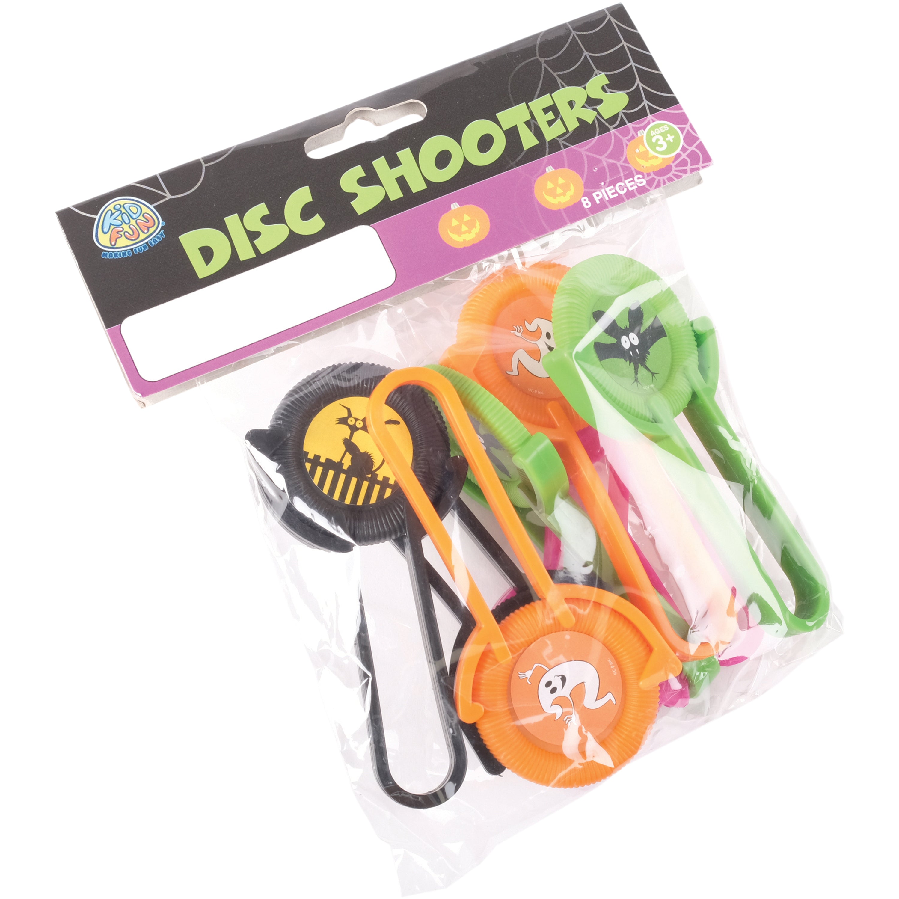 Halloween Disc Shooters/8 Per Pkg