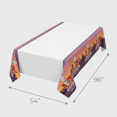 Super Bowl LIX Plastic Table Cover - Reusable, 54" x 96"