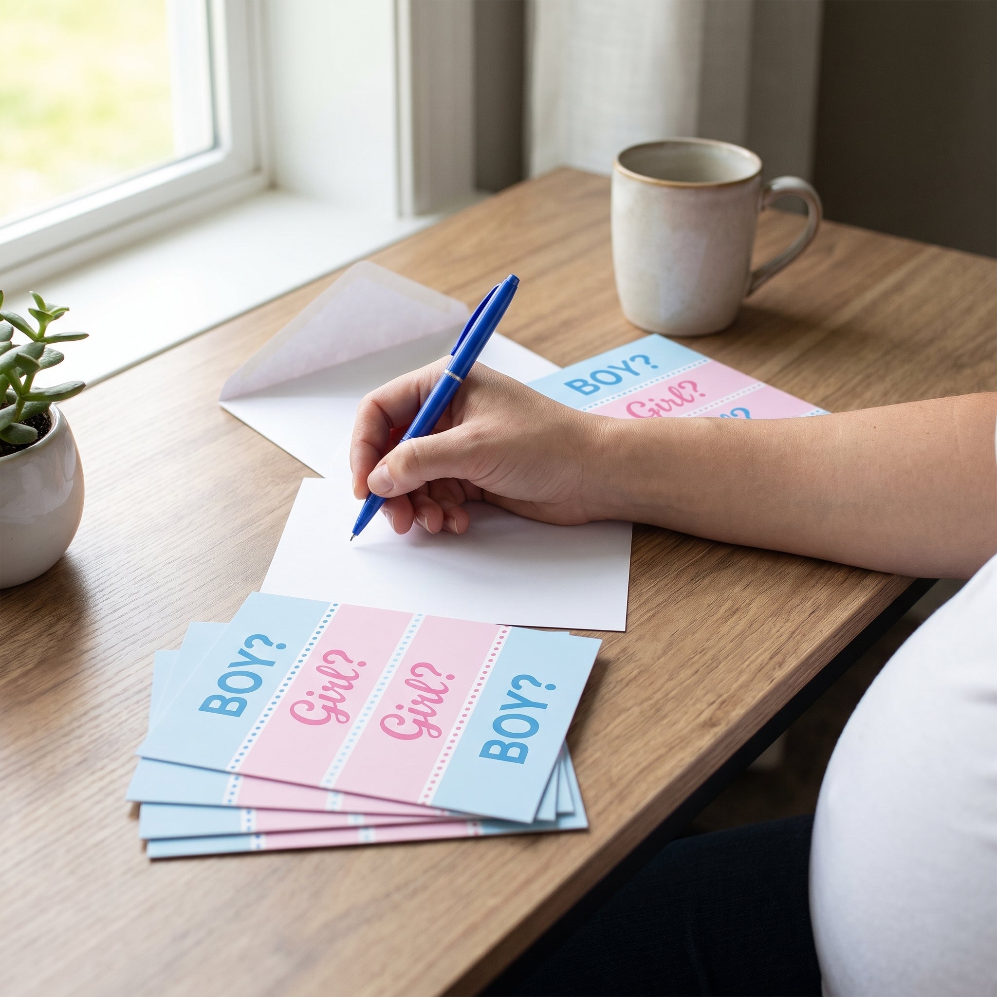 Pink or Blue? Gender Reveal Party Invitations