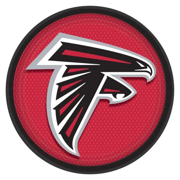 Atlanta Falcons 7" Round Paper Plates