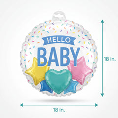 Sweet Baby Icons Foil Balloon