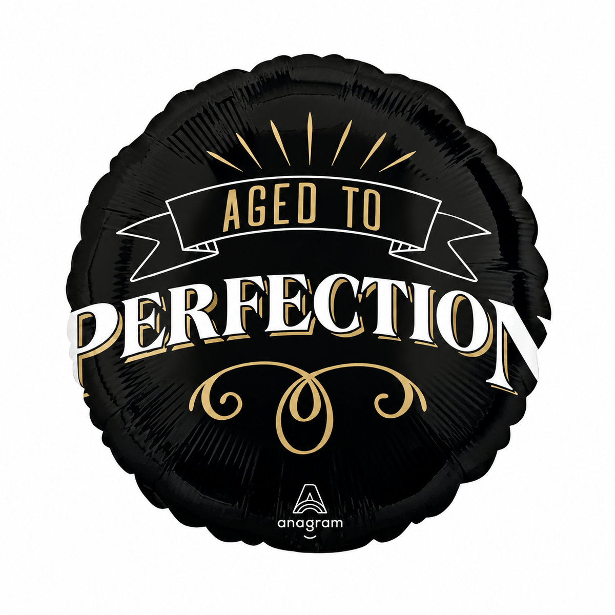 "Aged to Perfection" 18-Inch Foil Balloon