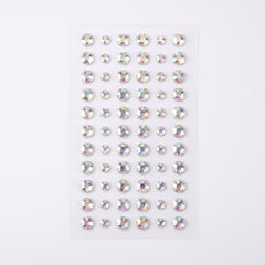 Sparkling Hair Gems Set - 50 Pieces