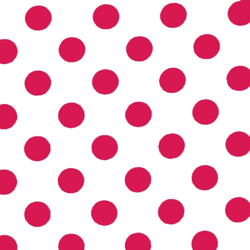 Red Polka Dot Plastic Table Covers | 6 Pack